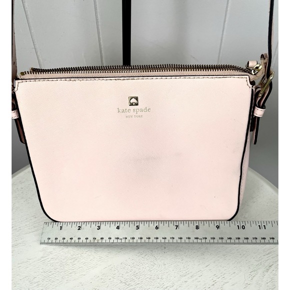 Kate Spade New York Charlotte Street Irini Light Pink Leather Crossbody Bag - Picture 7 of 8